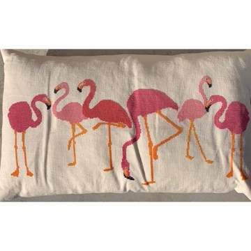20-6960 Pude Flamingoer 40x65 cm